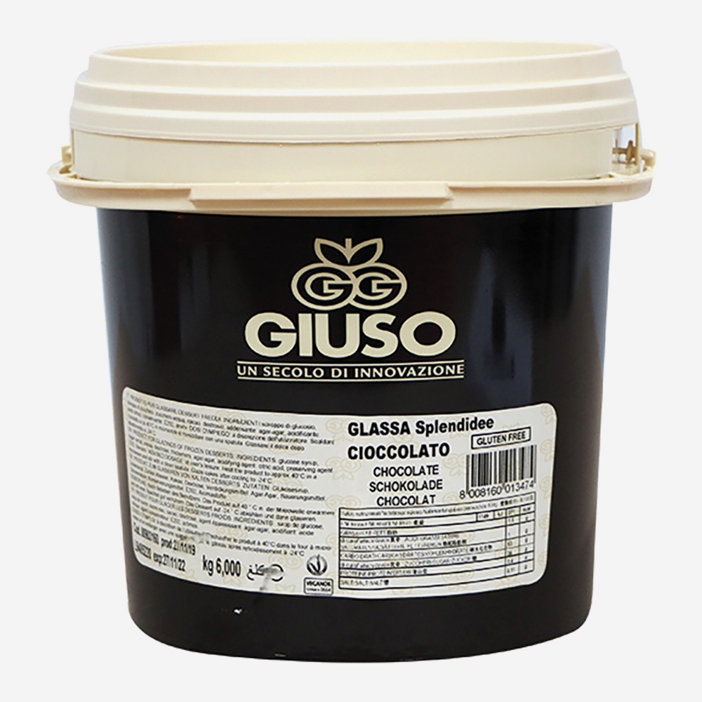 Glassa Cioccolato Splendidee da 6,5 kg Giuso