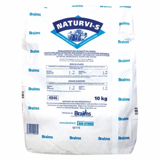 Lievito naturale Naturvis da 10 kg Braims