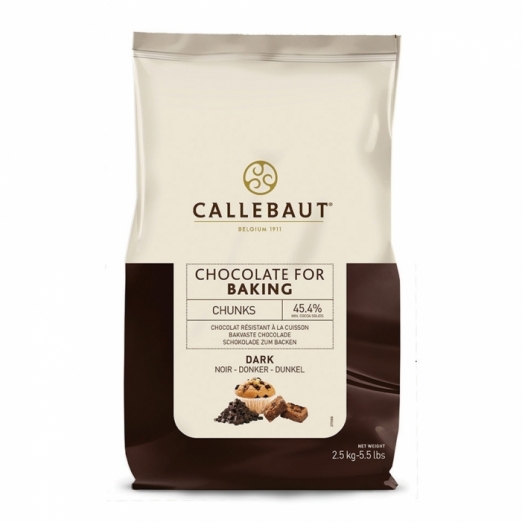 Chunks cubetti di cioccolato fondente Callebaut